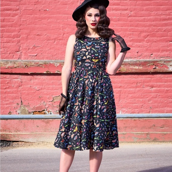 Insect Midi Dress by Retrolicious - Picture 5 of 10